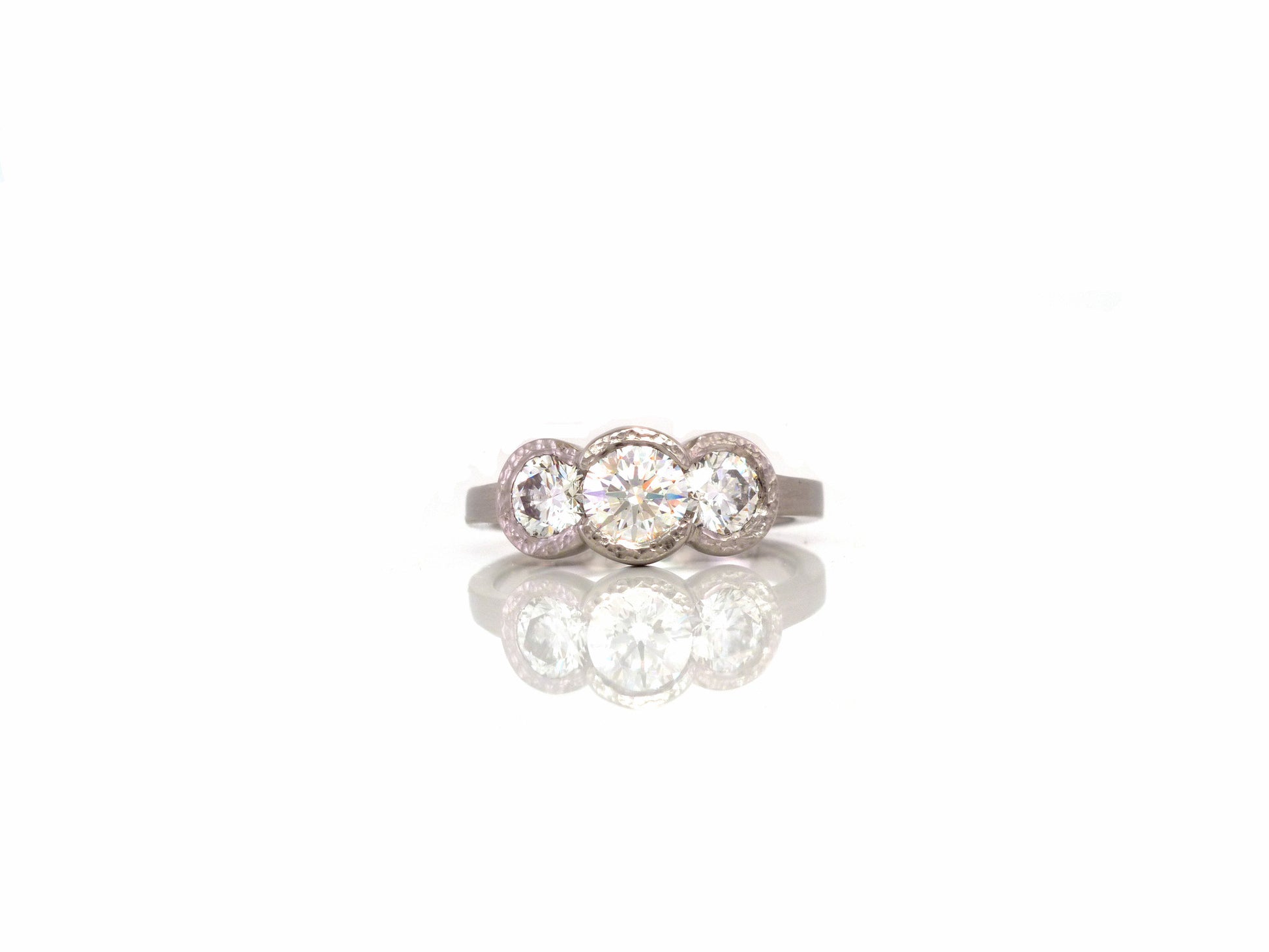 Handmade Canadian diamond engagement rings by ZEALmetal, Nicole Horlor, in Kingston, ON, Canada