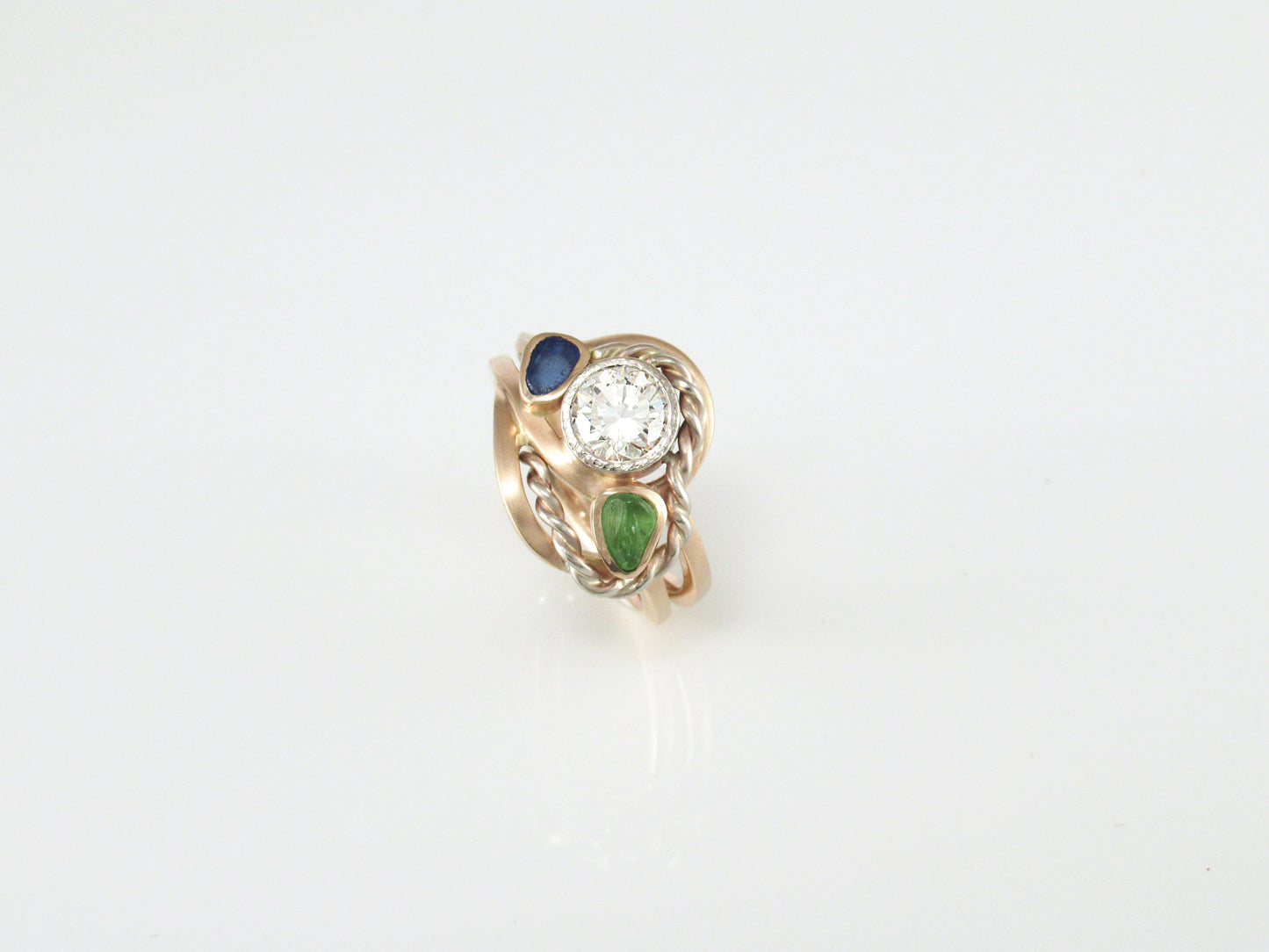 Custom gold, platinum, diamond, precious gemstone and pearl rings by ZEALmetal, Nicole Horlor, Kingston, ON, Canada
