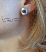 Leapard wood earrings by ZEALmetal, Nicole Horlor, Kingston, ON, Canada